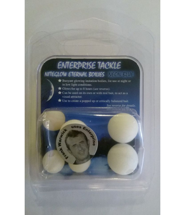 12 & 15mm MIXED NITEGLOW BOILIES NEON BLUE