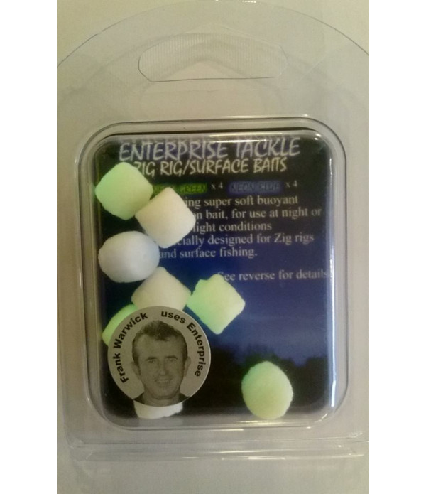 ZIG RIG / SURFACE BAIT NIGHT GLOW MIXED GREEN/BLUE