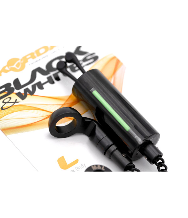 Black & White Bobbin Black (L)