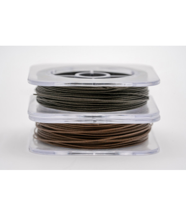 Dark Matter Tungsten Coated Braid Gravel Brown 25lb 10m