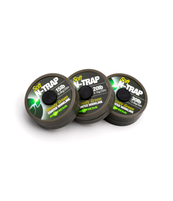 N-Trap Soft Weedy Green 20lb 20m