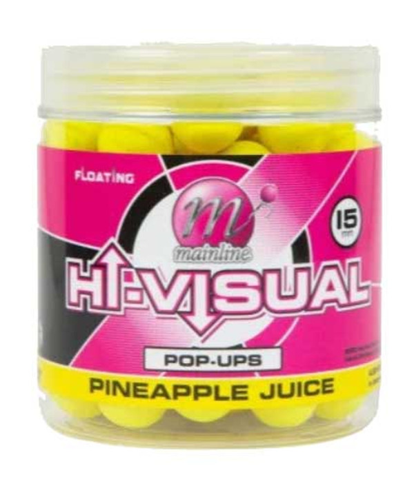 Hi Viz Pop Up Bright Yellow Pineapple Juice 15mm