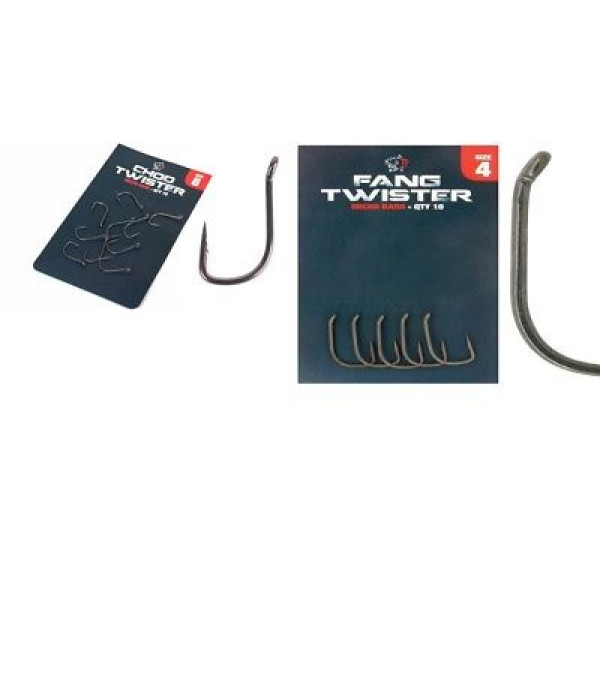 NASH FANG TWISTER size 6 BARBED