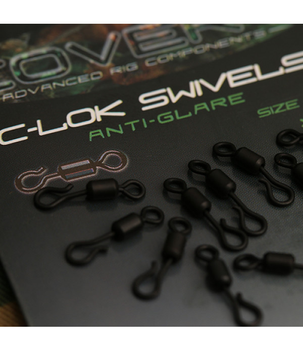 GARDNER COVERT C-LOK SWIVELS SIZE 12 ANTI GLARE