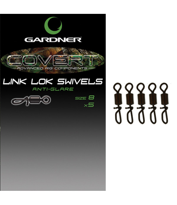 GARDNER COVERT LINK LOK SWIVEL SIZE 8