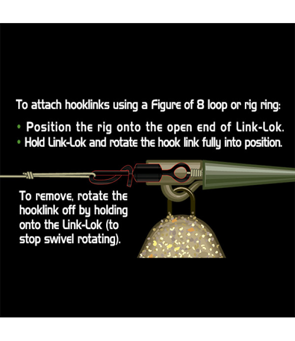 GARDNER COVERT LINK LOK SWIVEL SIZE 8