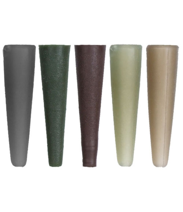 COVERT TAIL RUBBERS BROWN (5)  *IMPROVED DESIGN*