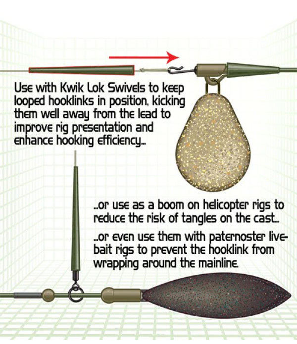 Covert Anti-Tangle Sleeves C-Thru Brown