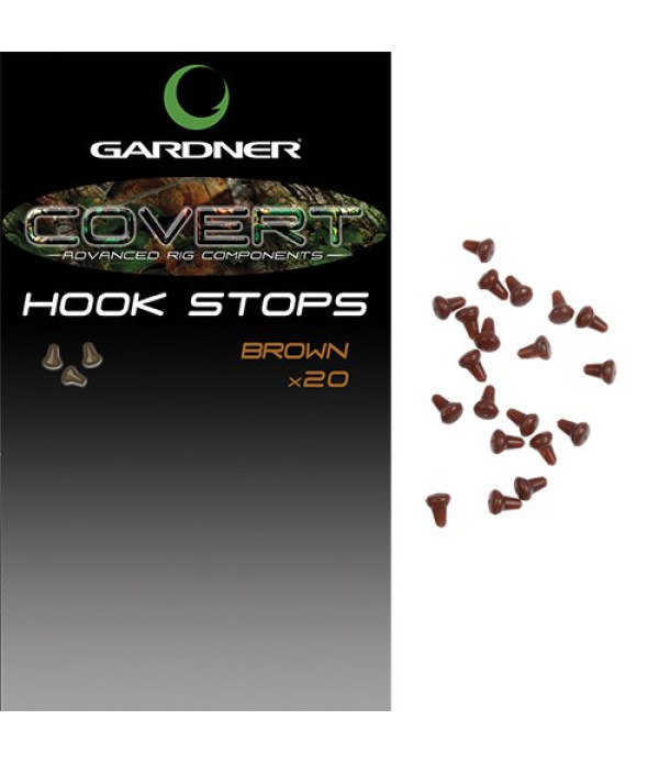 GARDNER COVERT HOOK STOPS BROWN