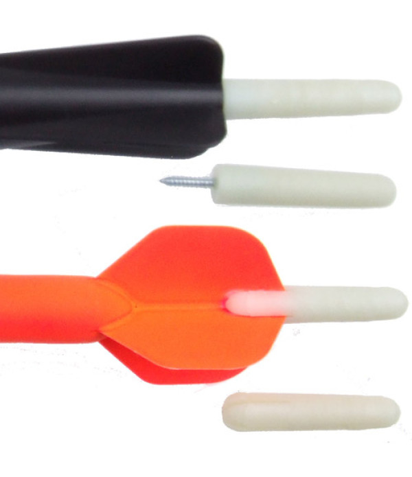 UV TORCH + GLO-WORM SCREW-ON (pair) *LIMITED STOCKS*