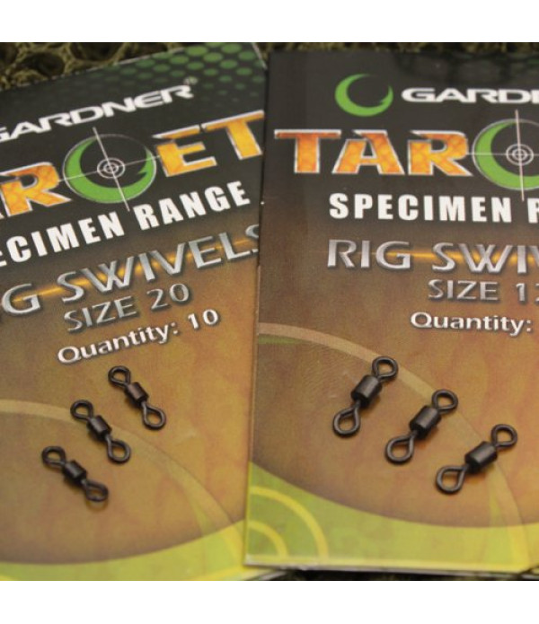 GARDNER TARGET  RIG SWIVELS SIZE 20 ANTI GLARE