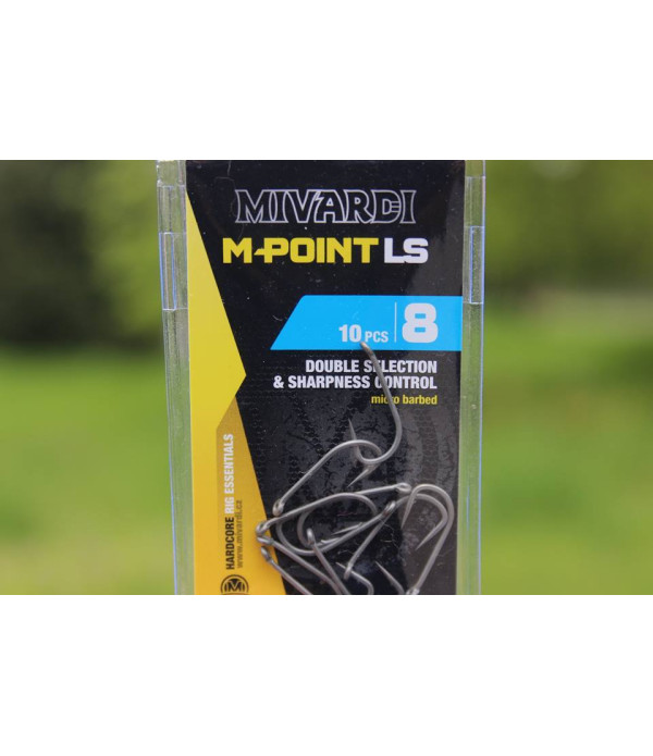 Mivardi Hooks M-Point LS -  Sazan iğnesi.No. 8