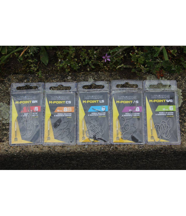 Mivardi Hooks M-Point CS - Sazan iğnesi. No. 8