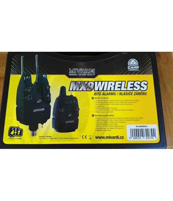 Mivardi Combo MX9 Wireless 4+1-Alarm Seti
