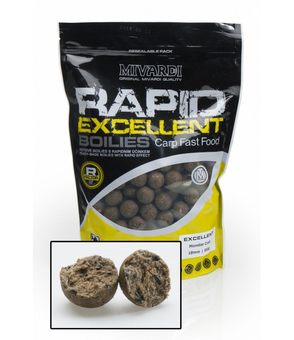 Rapid Boilies Excellent - Monster Crab (950g | 18mm)