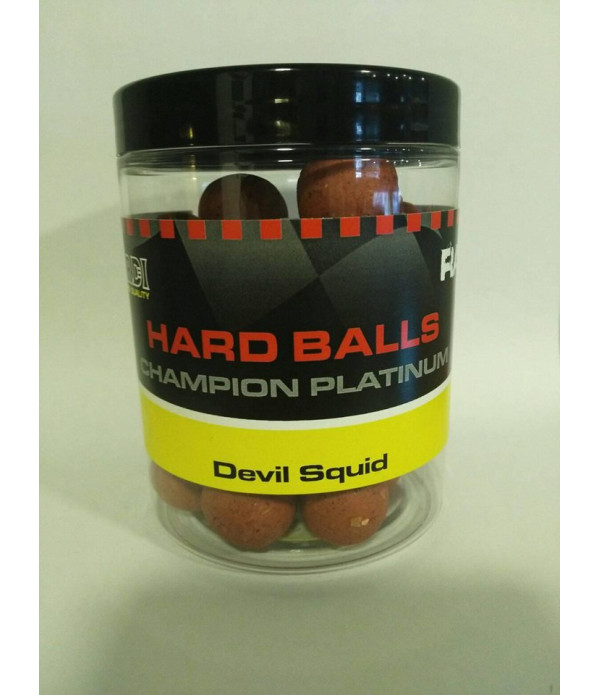 Mivardi  Rapid Hard Balls Champion Platinum - Devil Squid 18 mm-Boli