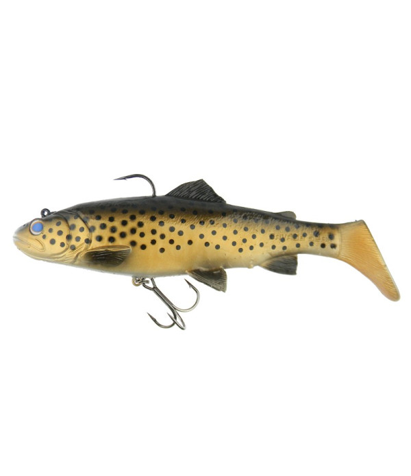 SG 3D Trout Rattle Shad 12.5cm 35g 03-Dark Brown Trout