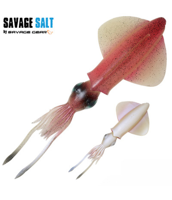 Swim Squid 18cm 32g 2pcs Pink Glow